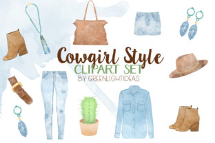 Cowboy Clipart: A Unique Graphic Design Asset for Local Business Branding