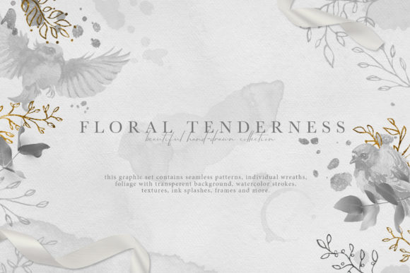 Floral Tenderness Illustrations