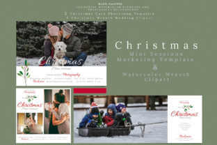 Holiday Mini Sessions Marketing Template: A Polished Illustration Asset for Content Creators