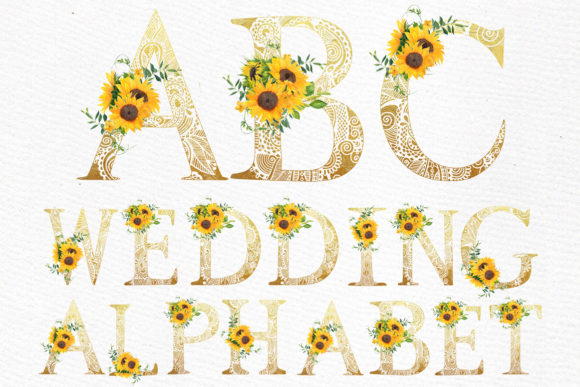 Mandala Gold Alphabet Clipart: A Designer’s Take on Branding and Packaging