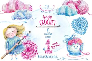 Reviewing Lovely Crocheting Clipart for Commercial Design Use