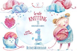 Why Lovely Knitting Illustrations Make a Strong Graphic Design Asset for Modern Brands